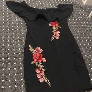Off the shoulder dress